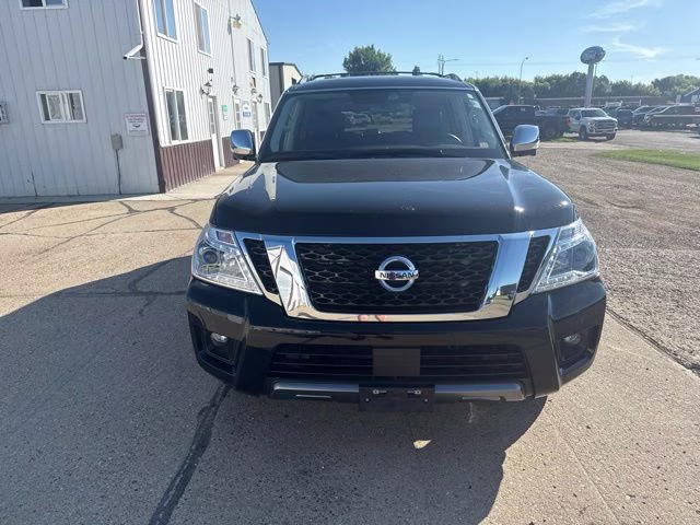 2020 Super Black Nissan Armada Platinum 4X4 SUV