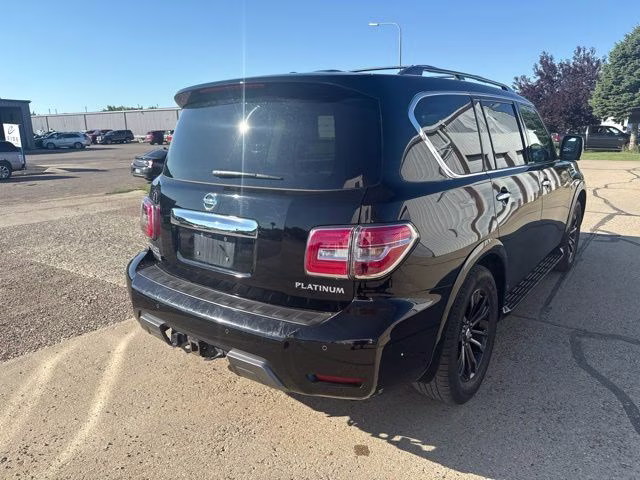 2020 Super Black Nissan Armada Platinum 4X4 SUV