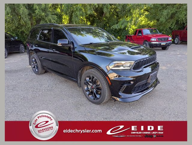 2024 DB Black Crystal Clearcoat Dodge Durango R/T Plus AWD SUV