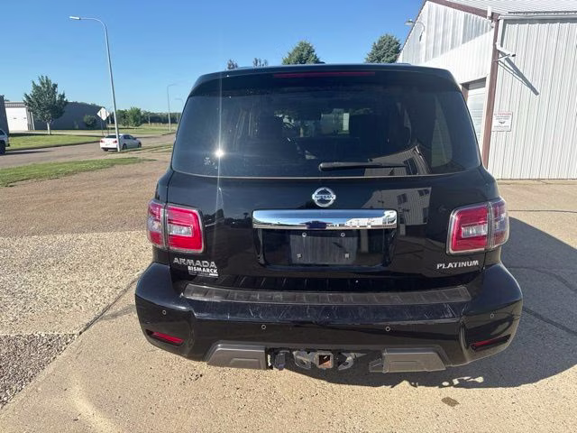 2020 Super Black Nissan Armada Platinum 4X4 SUV