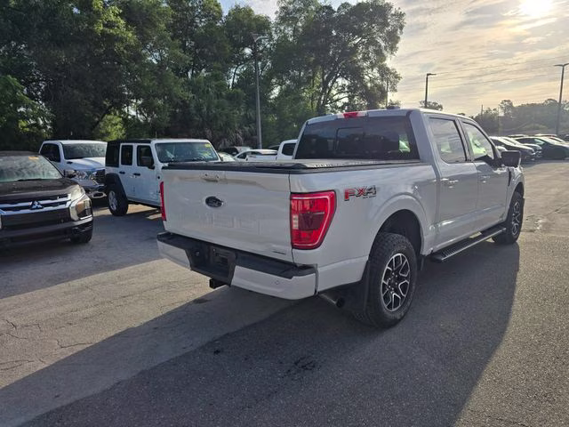 2021 White Metallic Ford F-150 XLT 4X4 Truck