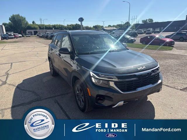 2024 Gray Kia Seltos S AWD SUV