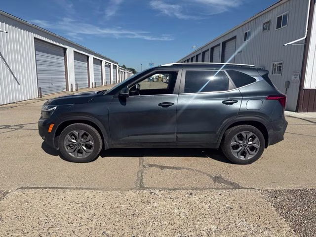 2024 Gray Kia Seltos S AWD SUV
