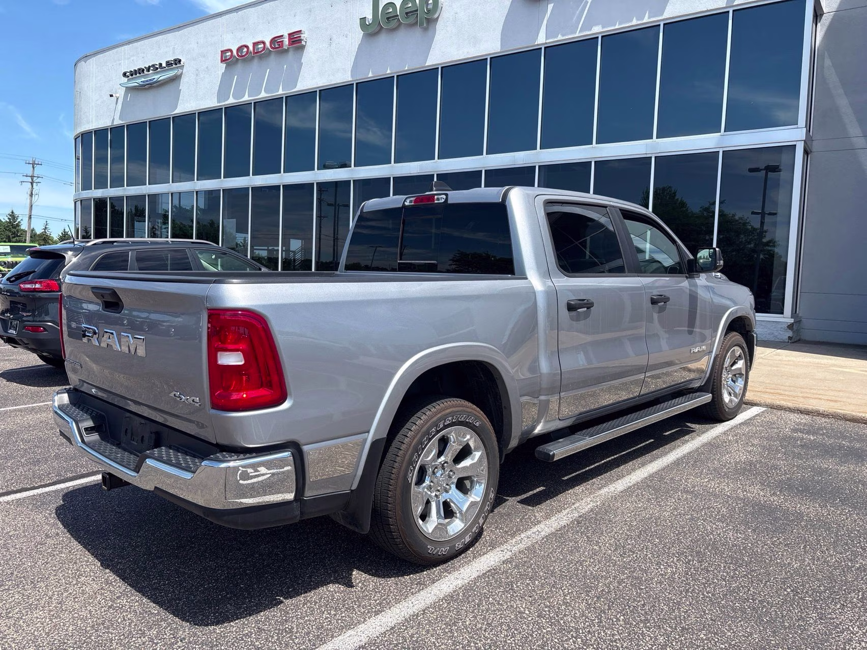 2025 Billet Silver Metallic Clearcoat Ram 1500 Big Horn/Lone Star 4X4 Truck