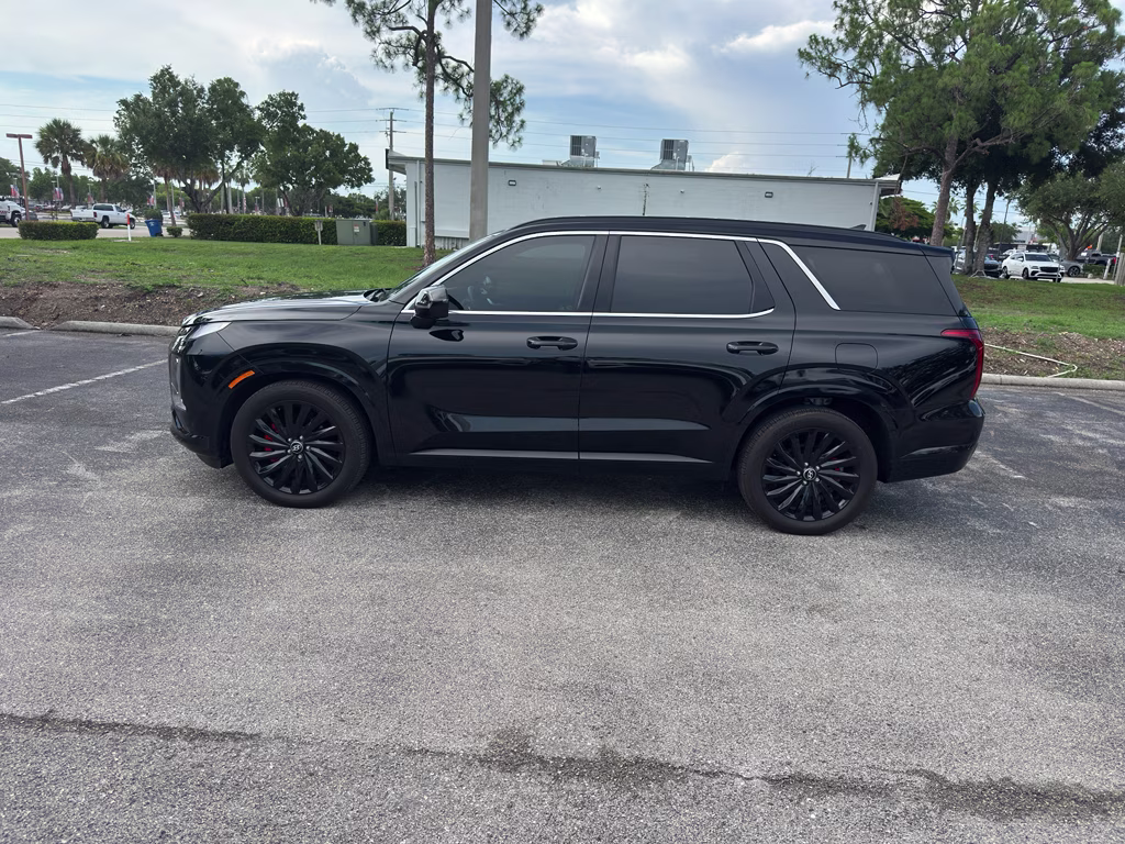 2025 Abyss Black Pearl Hyundai Palisade Calligraphy Night Edition AWD SUV