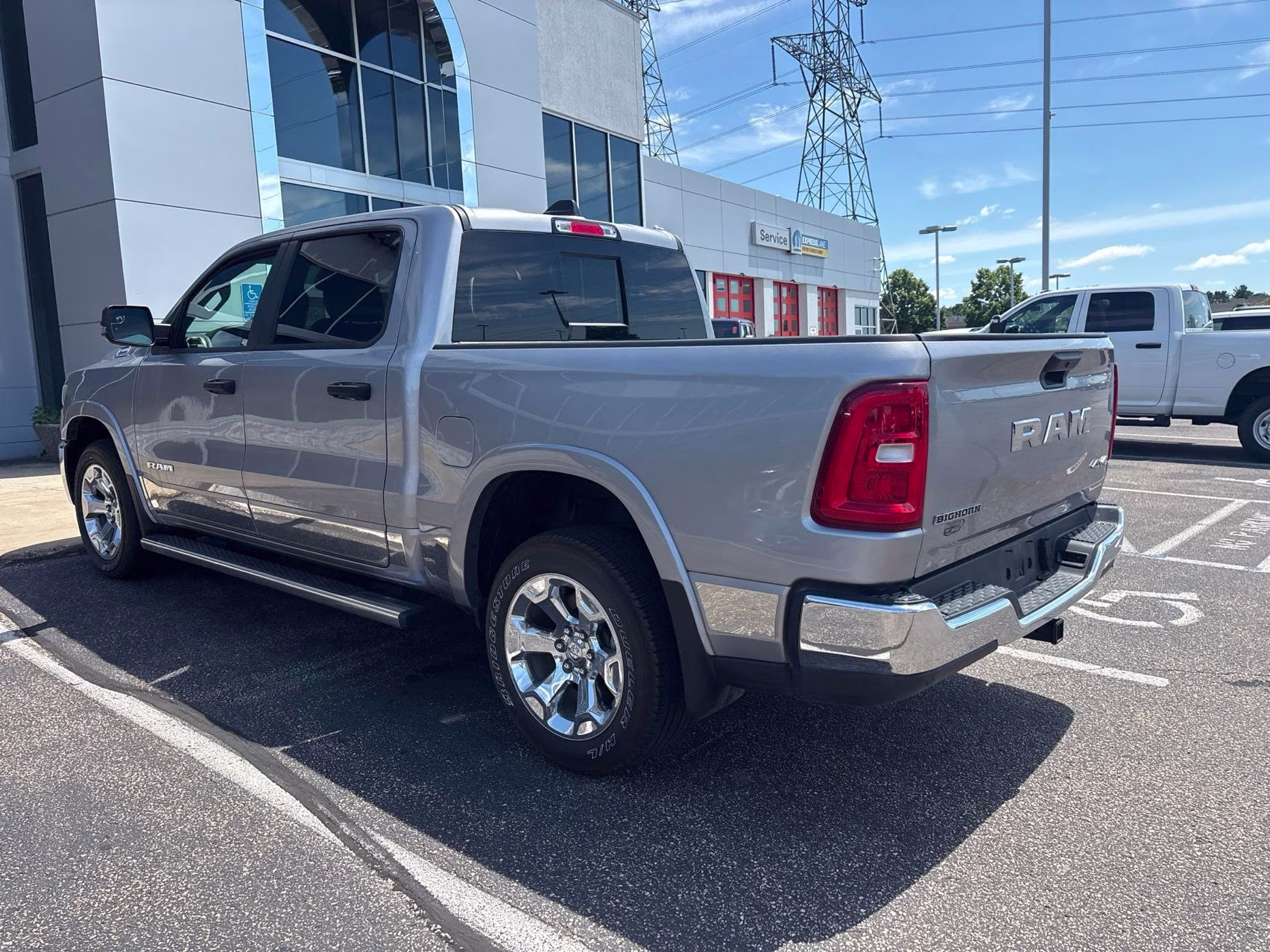 2025 Billet Silver Metallic Clearcoat Ram 1500 Big Horn/Lone Star 4X4 Truck