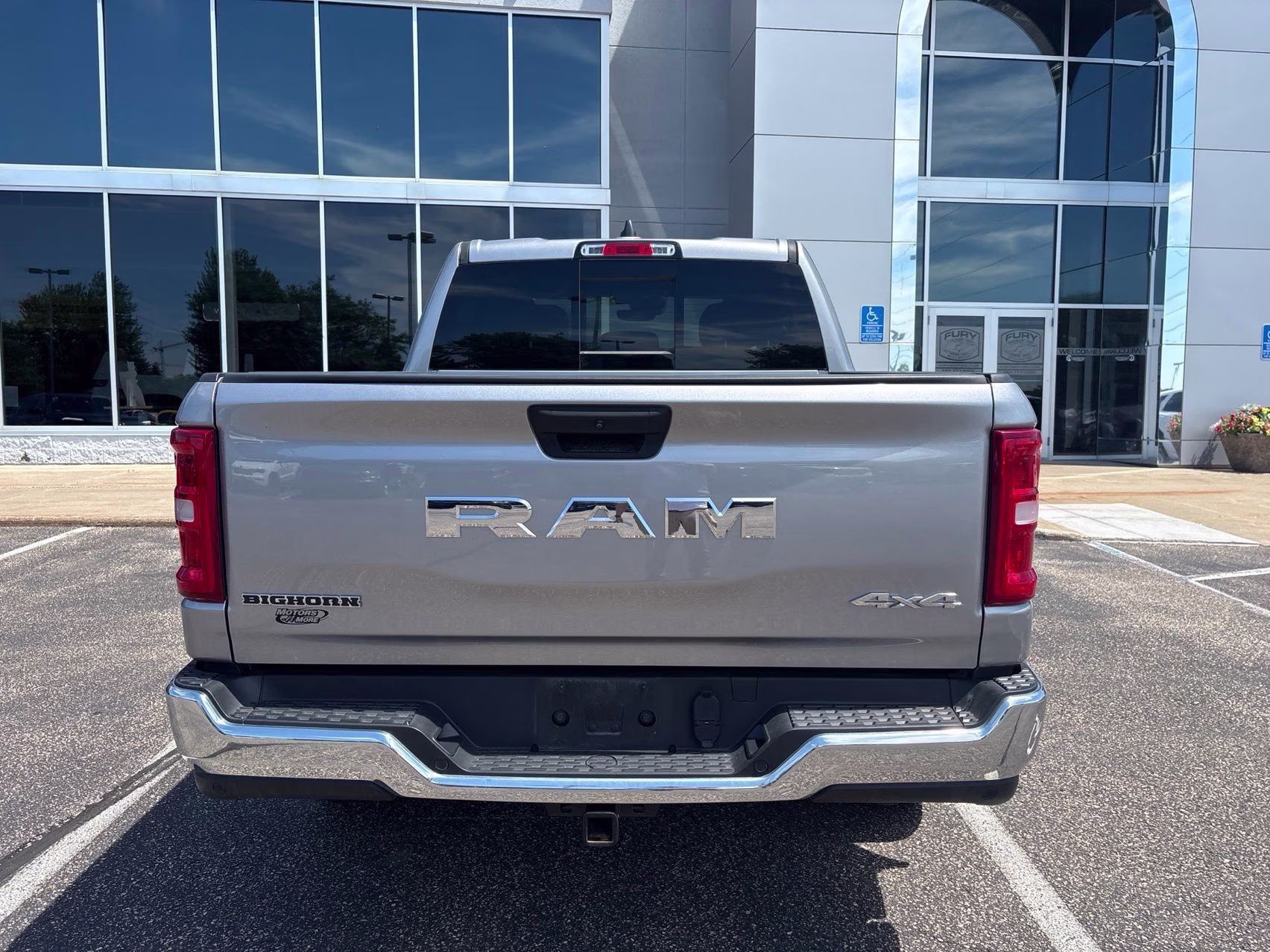 2025 Billet Silver Metallic Clearcoat Ram 1500 Big Horn/Lone Star 4X4 Truck