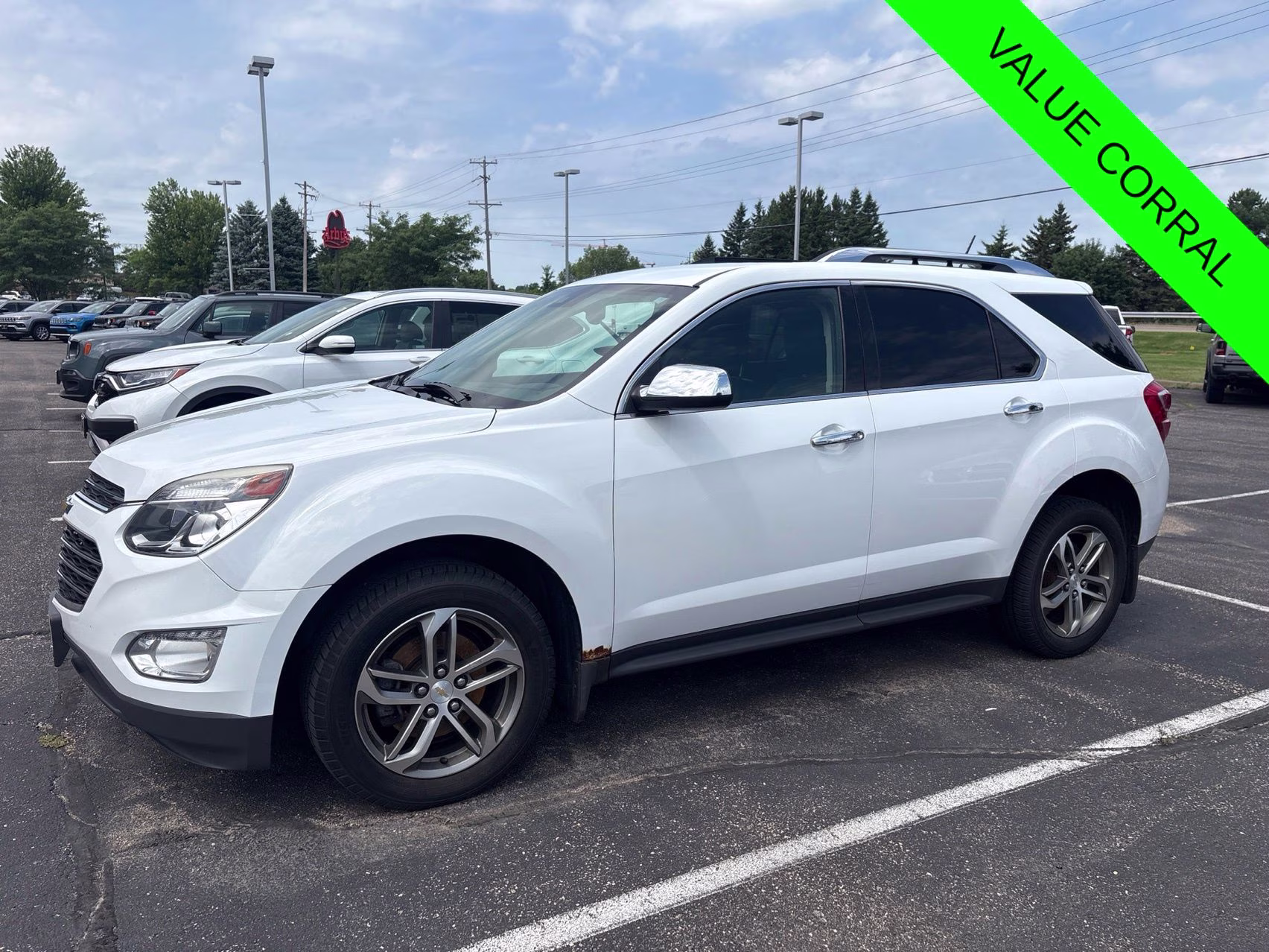 2017 Summit White Chevrolet Equinox Premier AWD SUV