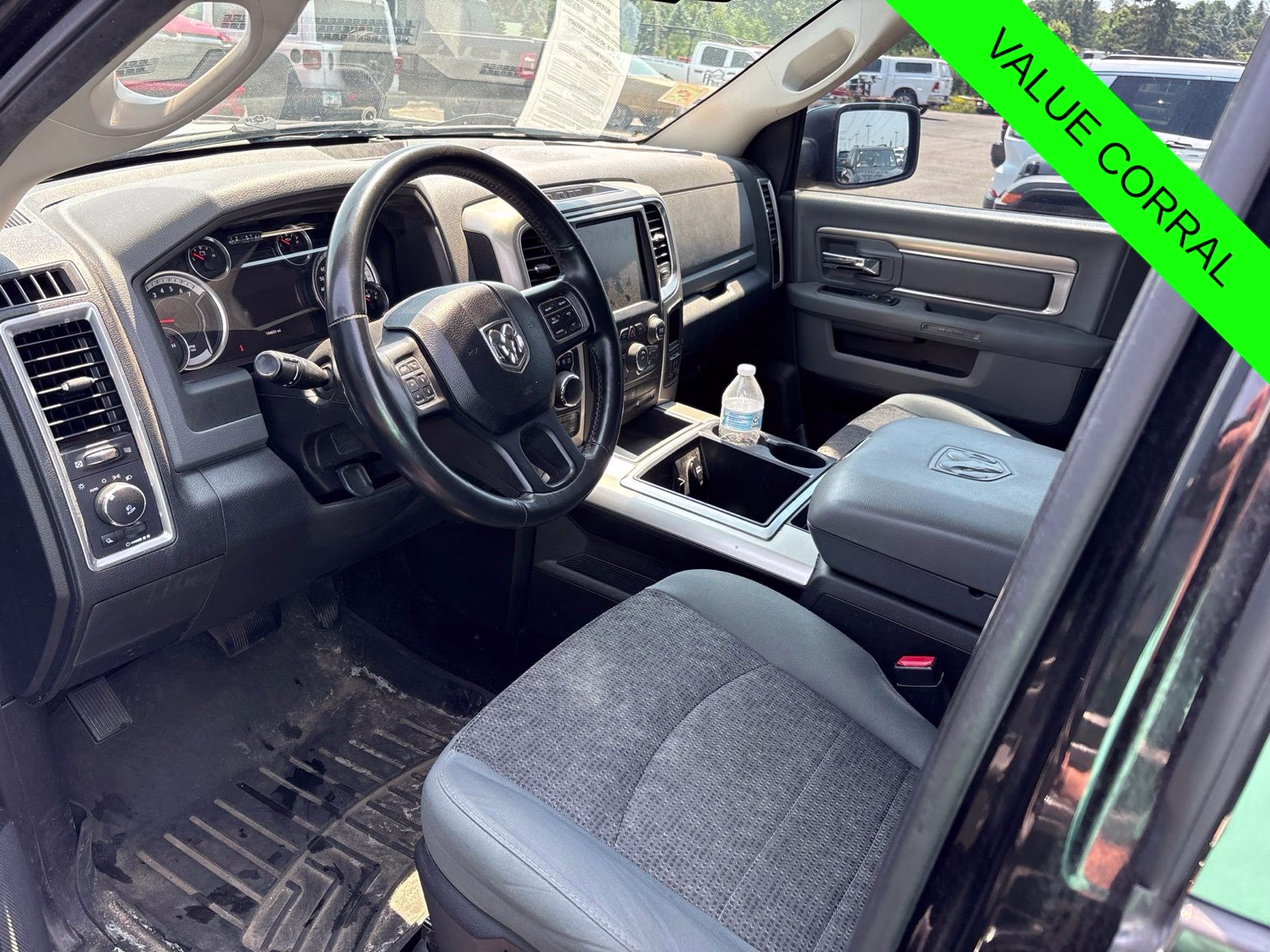 2015 Brilliant Black Crystal Pearlcoat Ram 1500 Big Horn 4X4 Truck