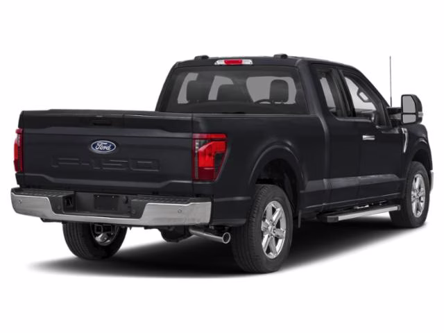2025 Black Metallic Ford F-150 XLT RWD Truck