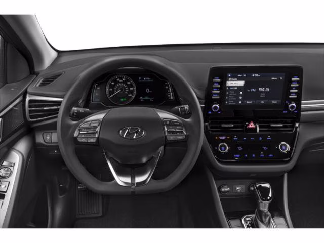 2020 Ceramic White Hyundai Ioniq Hybrid Blue FWD Hatchback