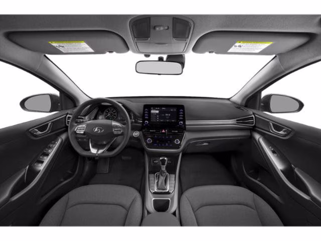 2020 Ceramic White Hyundai Ioniq Hybrid Blue FWD Hatchback