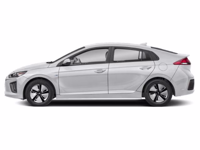 2020 Ceramic White Hyundai Ioniq Hybrid Blue FWD Hatchback