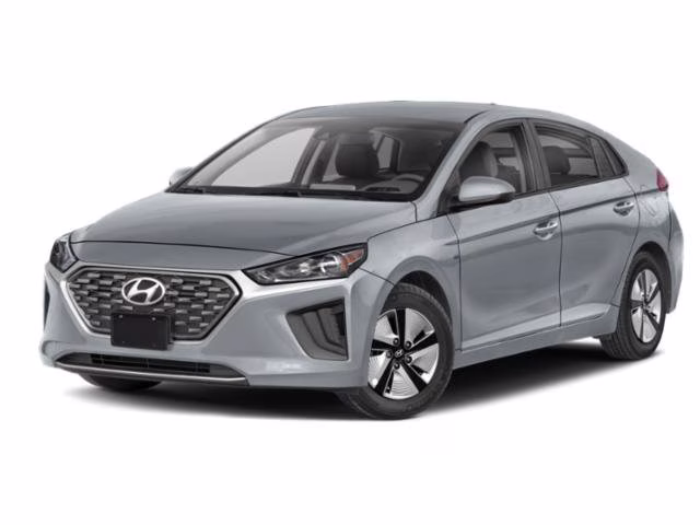 2020 Ceramic White Hyundai Ioniq Hybrid Blue FWD Hatchback
