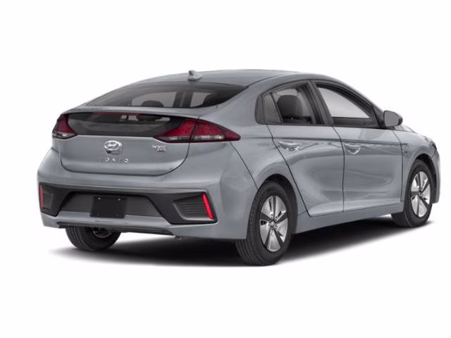 2020 Ceramic White Hyundai Ioniq Hybrid Blue FWD Hatchback