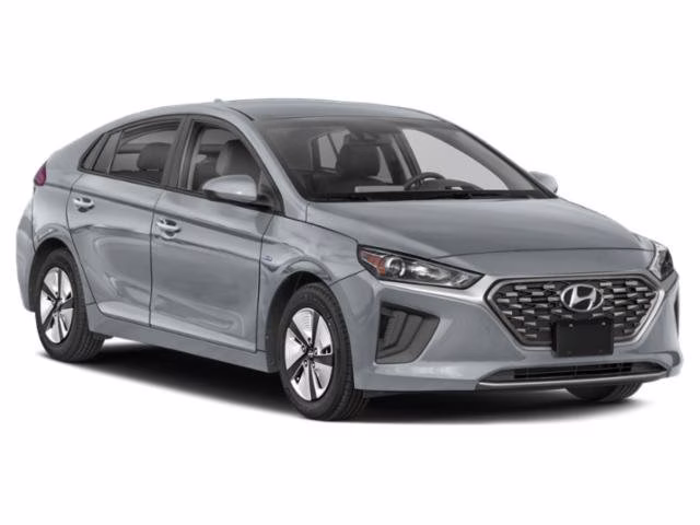 2020 Ceramic White Hyundai Ioniq Hybrid Blue FWD Hatchback