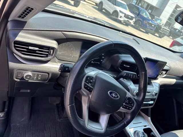 2021 Stone Gray Ford Explorer XLT 4X4 SUV