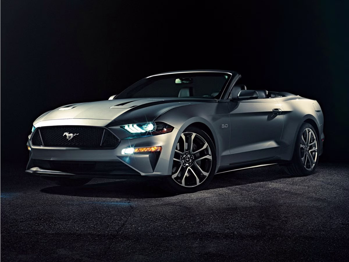 2022 Black Ford Mustang GT Premium RWD Convertible