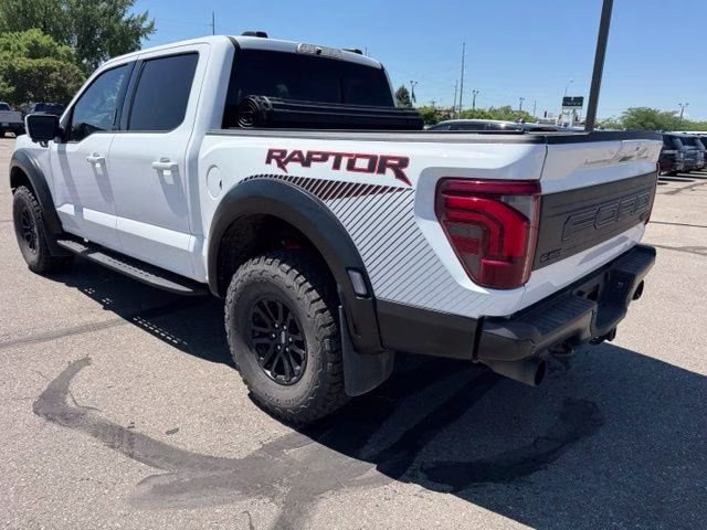 2024 White Ford F-150 Raptor 4X4 Truck