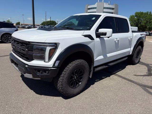 2024 White Ford F-150 Raptor 4X4 Truck