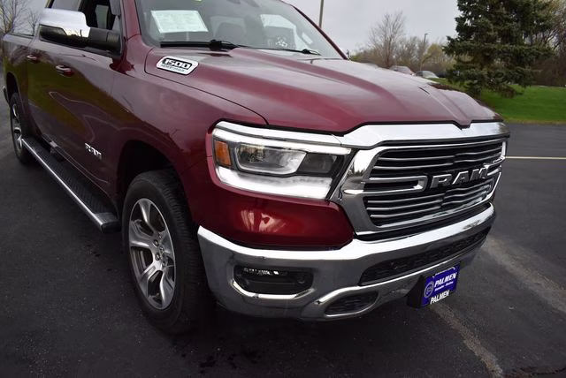 2023 Delmonico Red Pearlcoat Ram 1500 Laramie 4X4 Truck