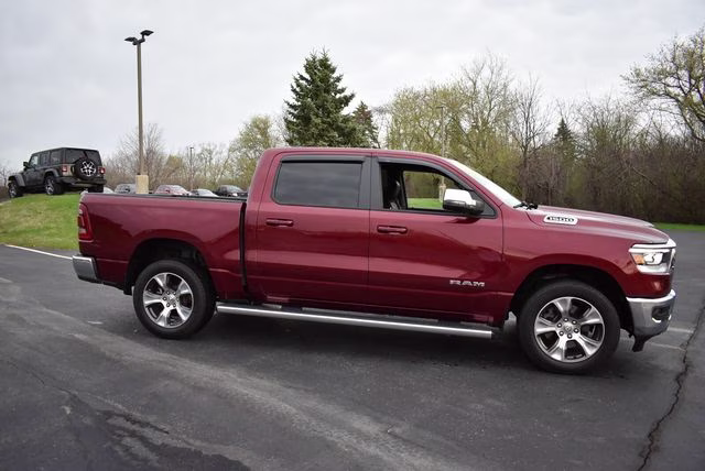 2023 Delmonico Red Pearlcoat Ram 1500 Laramie 4X4 Truck