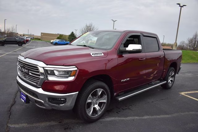 2023 Delmonico Red Pearlcoat Ram 1500 Laramie 4X4 Truck