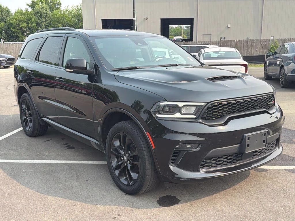 2022 DB Black Crystal Clearcoat Dodge Durango GT Plus AWD SUV