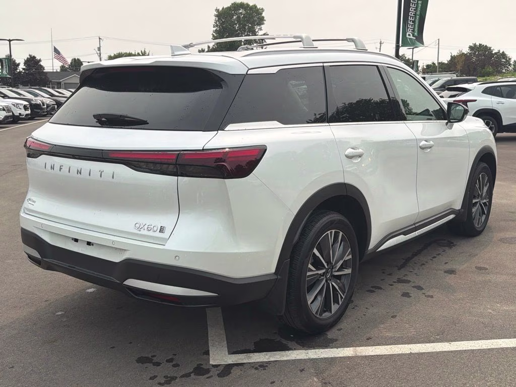 2026 Radiant White INFINITI QX60 LUXE AWD SUV