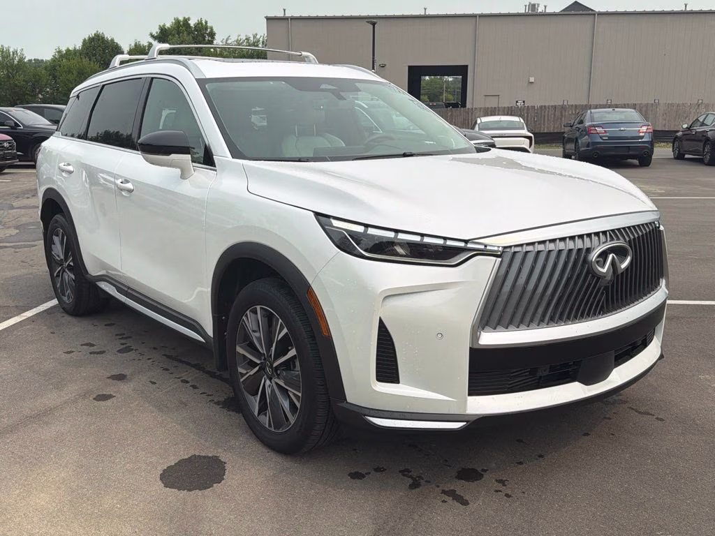 2026 Radiant White INFINITI QX60 LUXE AWD SUV