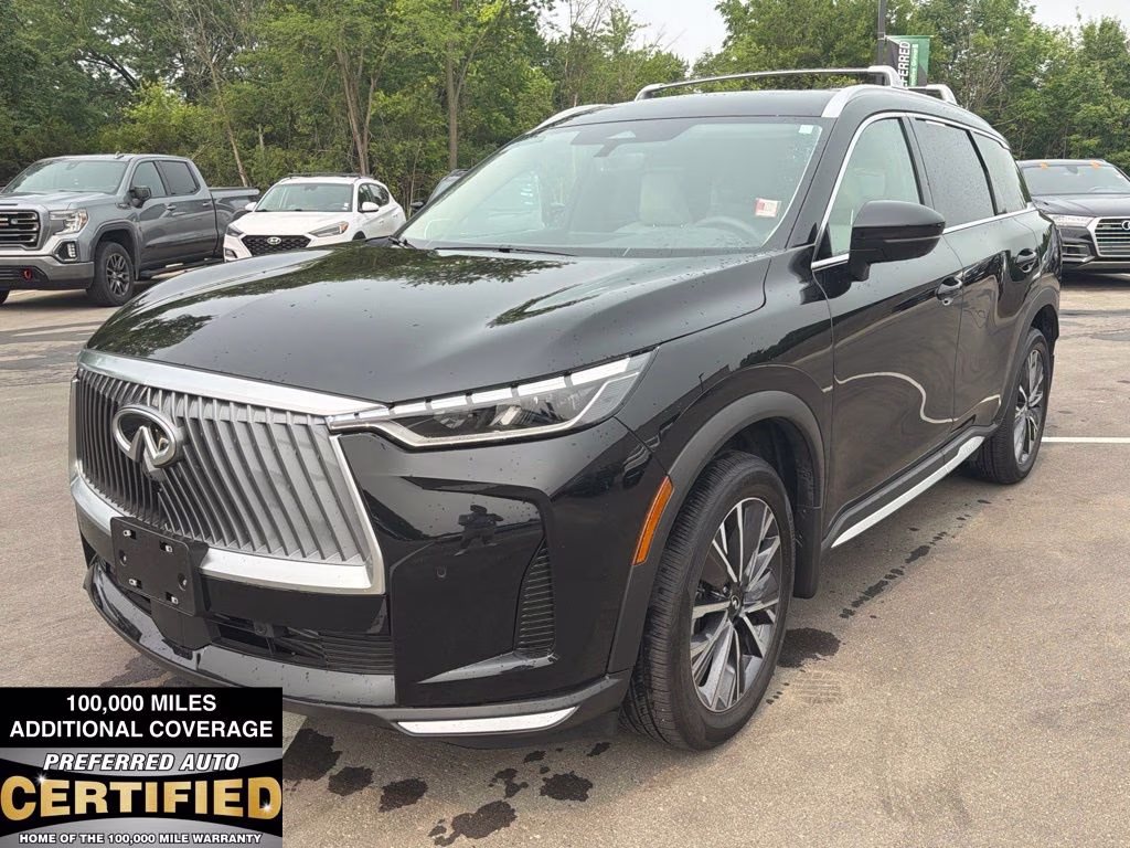 2026 Mineral Black INFINITI QX60 LUXE AWD SUV