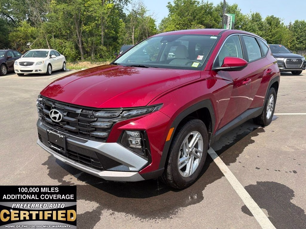 2025 Ultimate Red Hyundai Tucson SE AWD SUV