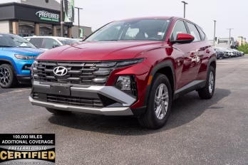 2025 Ultimate Red Hyundai Tucson SE AWD SUV