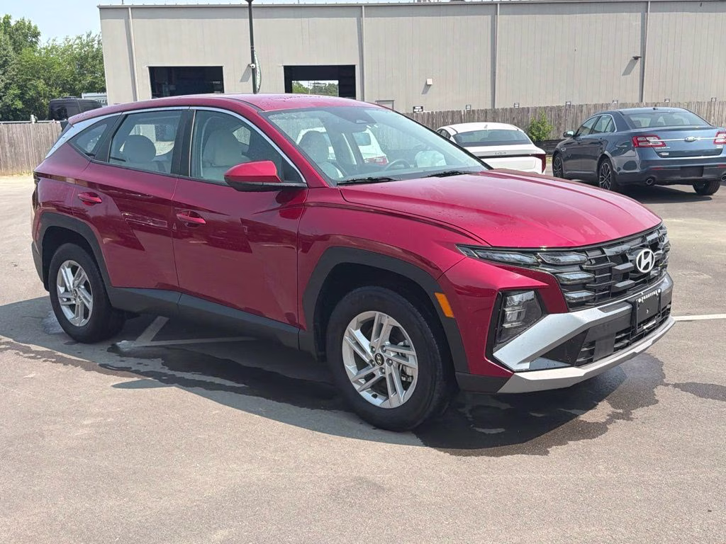 2025 Ultimate Red Hyundai Tucson SE AWD SUV