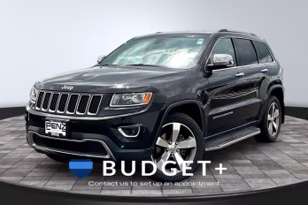 2015 Brilliant Black Crystal Pearlcoat Jeep Grand Cherokee Limited 4X4 SUV