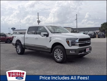 2026 Star White Metallic Tri-Coat Ford F-150 King Ranch 4X4 Truck
