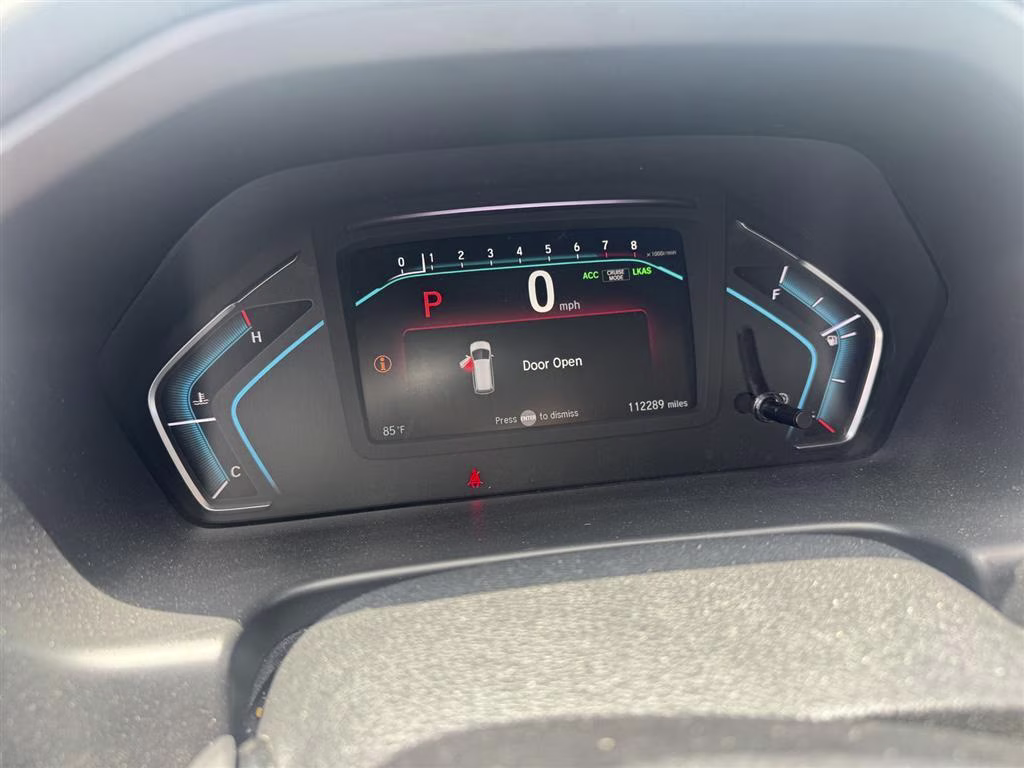2018 White Diamond Pearl Honda Odyssey EX-L FWD Van