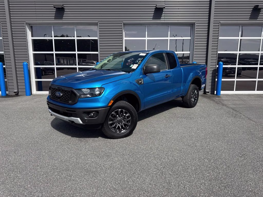 2023 Blue Metallic Ford Ranger XLT 4X4 Truck