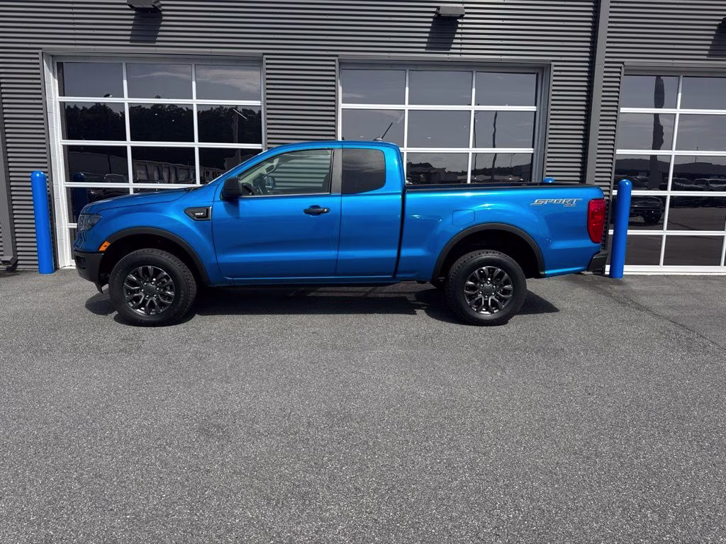 2023 Blue Metallic Ford Ranger XLT 4X4 Truck