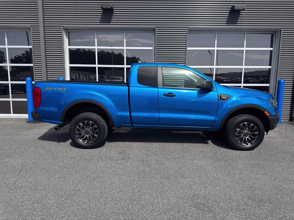 2023 Blue Metallic Ford Ranger XLT 4X4 Truck