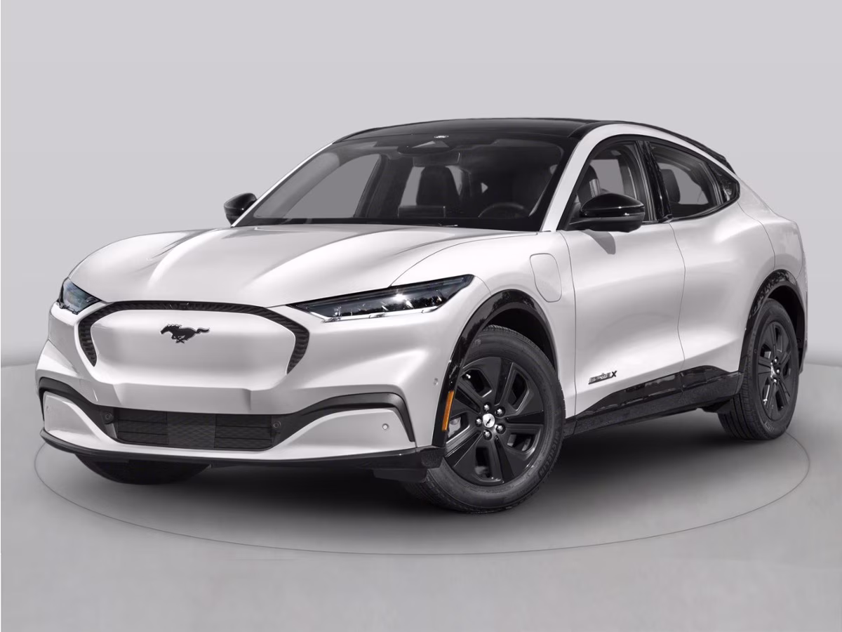 2025 Shadow Black Ford Mustang Mach-E Premium AWD SUV