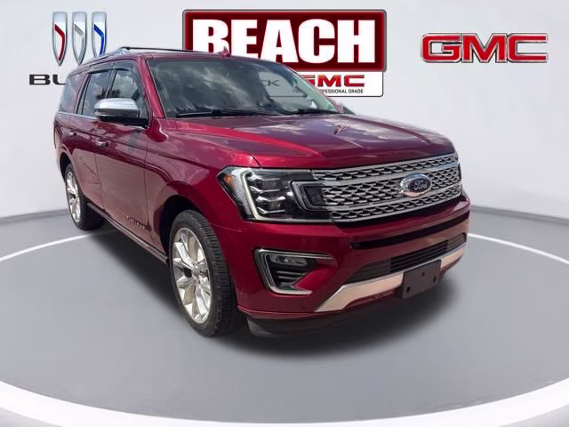 2019 Ruby Red Ford Expedition Platinum RWD SUV