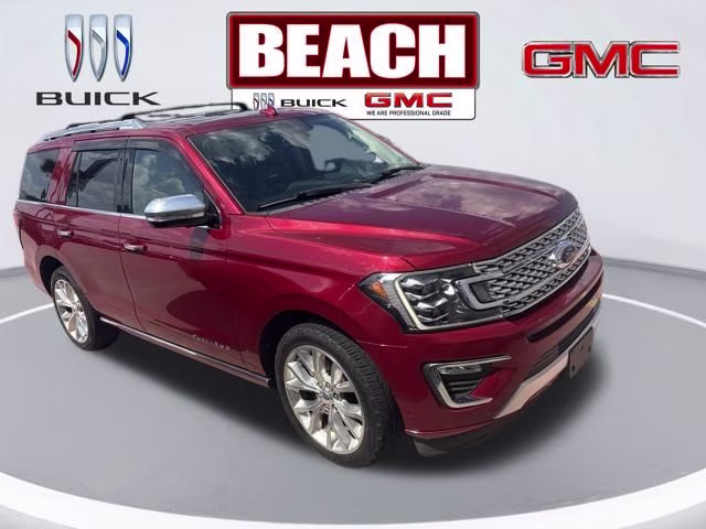 2019 Ruby Red Ford Expedition Platinum RWD SUV