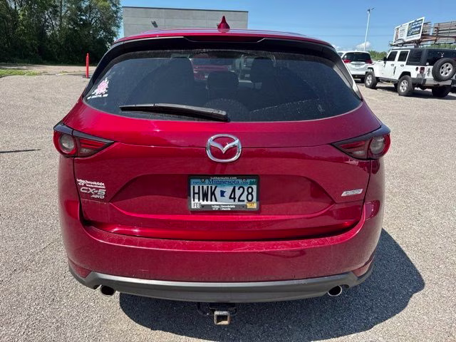 2019 Soul Red Crystal Metallic Mazda CX-5 Grand Touring AWD SUV