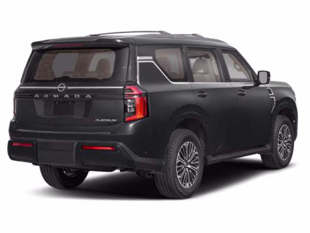 2026 Super Black Nissan Armada Platinum 4X4 SUV