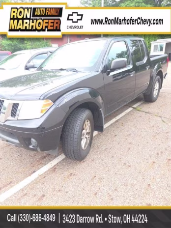 2018 Magnetic Black Nissan Frontier SV 4X4 Truck