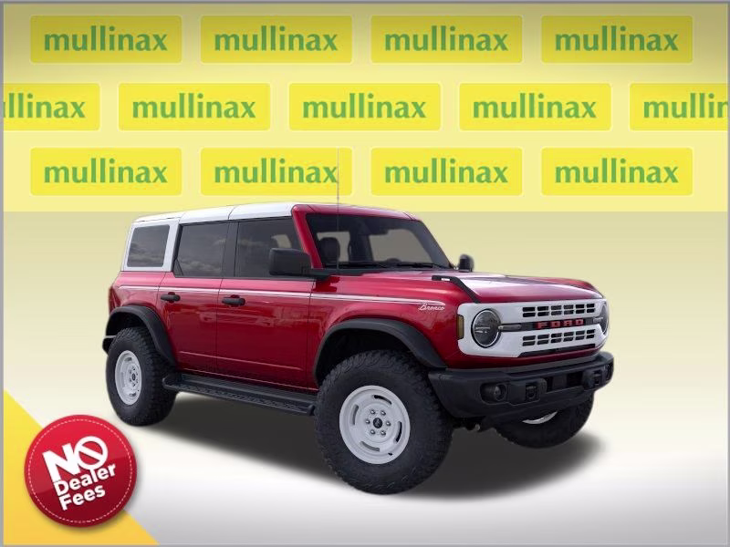 2026 Ruby Red Metallic Tinted Clearcoat Ford Bronco Heritage Edition 4X4 SUV