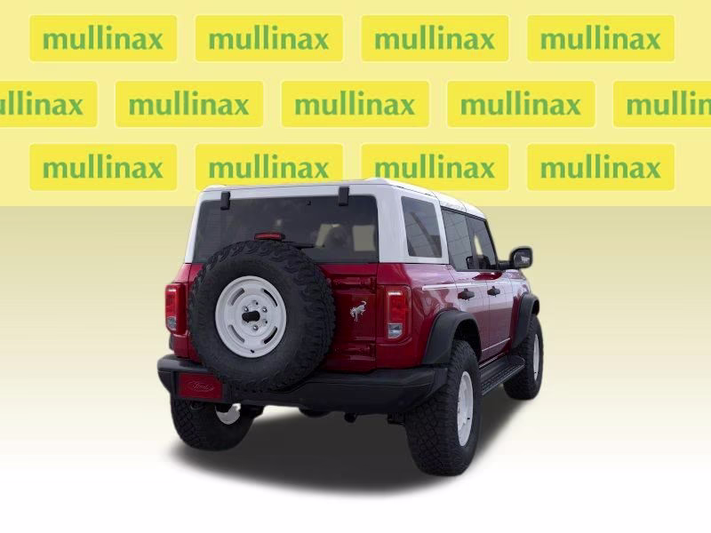 2026 Ruby Red Metallic Tinted Clearcoat Ford Bronco Heritage Edition 4X4 SUV