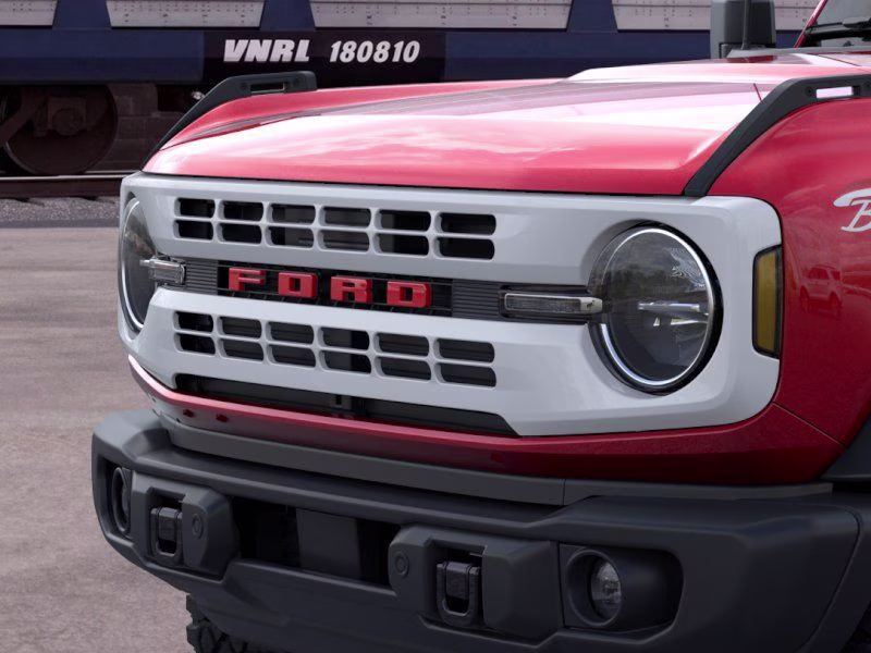 2026 Ruby Red Metallic Tinted Clearcoat Ford Bronco Heritage Edition 4X4 SUV