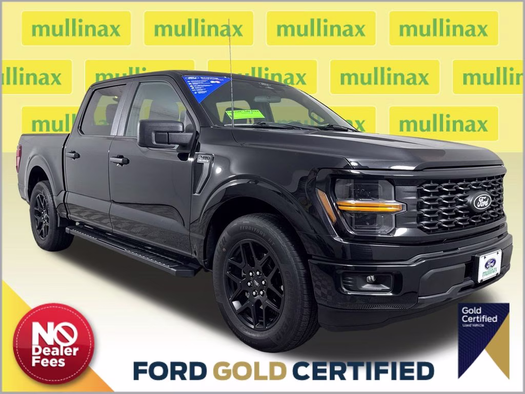 2024 Agate Black Metallic Ford F-150 STX RWD Truck